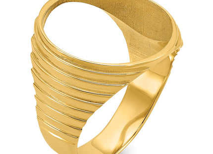 14k Yellow Gold Rings Style CR12D - Classique Jewelry Inc.