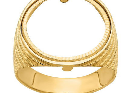 14k Yellow Gold Rings Style CR12D - Classique Jewelry Inc.