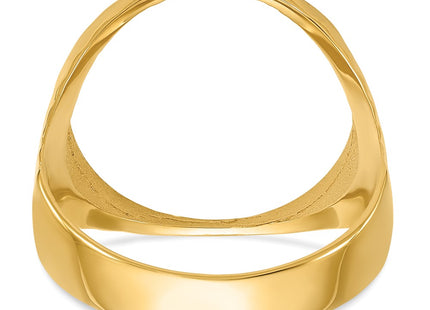 14k Yellow Gold Rings Style CR12 - Classique Jewelry Inc.