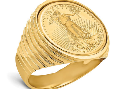14k Yellow Gold Rings Style CR12 - Classique Jewelry Inc.
