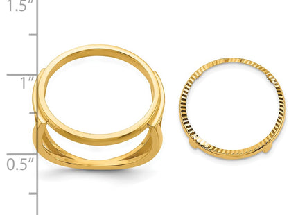 14k Yellow Gold Rings Style CR13D - Classique Jewelry Inc.