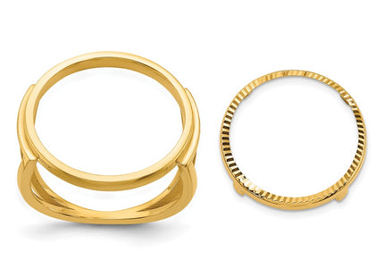 14k Yellow Gold Rings Style CR13D - Classique Jewelry Inc.