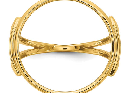14k Yellow Gold Rings Style CR13 - Classique Jewelry Inc.