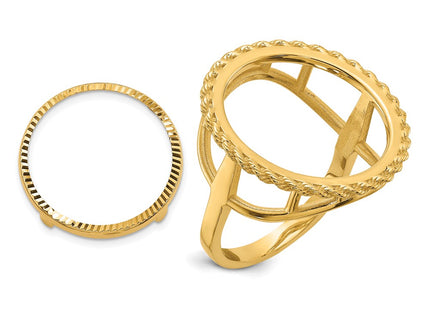 14k Yellow Gold Rings Style CR14D - Classique Jewelry Inc.