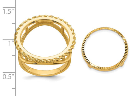 14k Yellow Gold Rings Style CR14D - Classique Jewelry Inc.