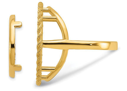 14k Yellow Gold Rings Style CR14 - Classique Jewelry Inc.