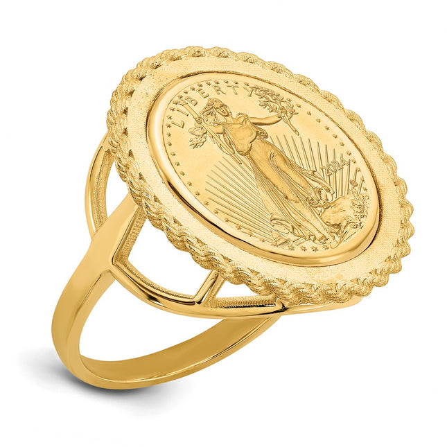 14k Yellow Gold Rings Style CR14 - Classique Jewelry Inc.
