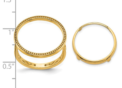 14k Yellow Gold Rings Style CR1 - Classique Jewelry Inc.