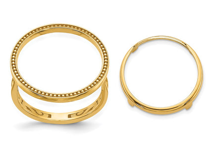14k Yellow Gold Rings Style CR1 - Classique Jewelry Inc.