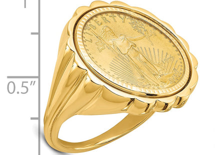 14k Yellow Gold Rings Style CR3D - Classique Jewelry Inc.