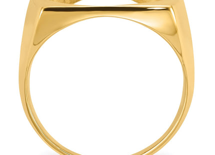 14k Yellow Gold Rings Style CR4D - Classique Jewelry Inc.