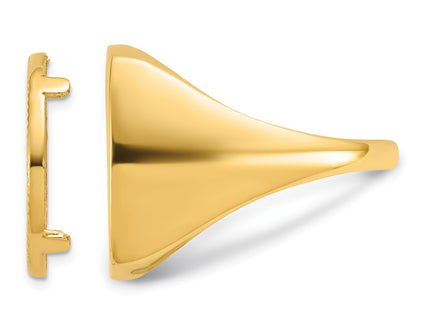 14k Yellow Gold Rings Style CR4D - Classique Jewelry Inc.