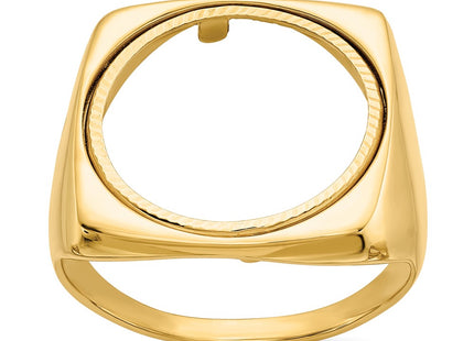 14k Yellow Gold Rings Style CR4D - Classique Jewelry Inc.