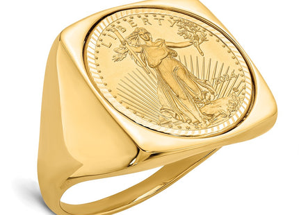 14k Yellow Gold Rings Style CR4D - Classique Jewelry Inc.