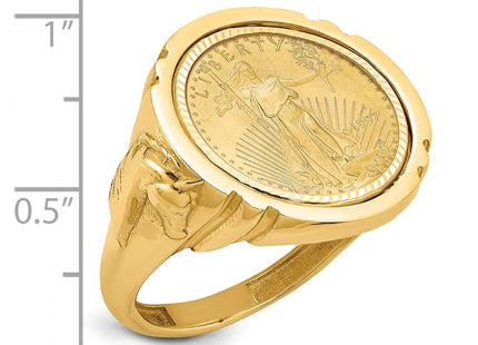 14k Yellow Gold Rings Style CR5D - Classique Jewelry Inc.