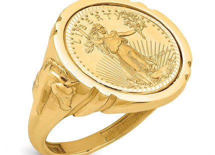 14k Yellow Gold Rings Style CR5D - Classique Jewelry Inc.