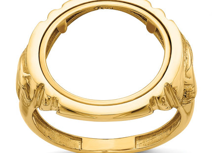 14k Yellow Gold Rings Style CR5 - Classique Jewelry Inc.