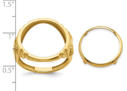 14k Yellow Gold Rings Style CR5 - Classique Jewelry Inc.