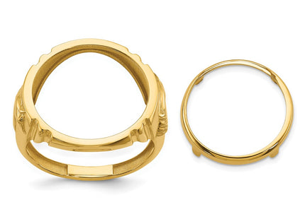 14k Yellow Gold Rings Style CR5 - Classique Jewelry Inc.