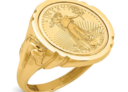 14k Yellow Gold Rings Style CR5 - Classique Jewelry Inc.