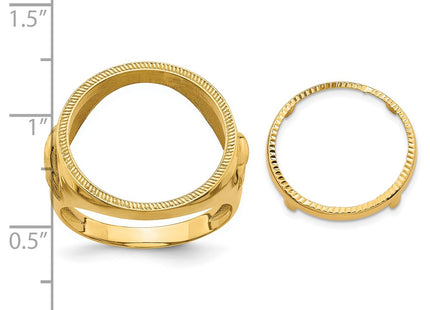14k Yellow Gold Rings Style CR6D - Classique Jewelry Inc.