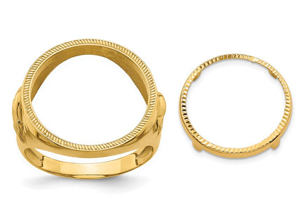 14k Yellow Gold Rings Style CR6D - Classique Jewelry Inc.