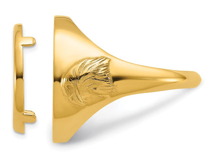 14k Yellow Gold Rings Style CR6 - Classique Jewelry Inc.