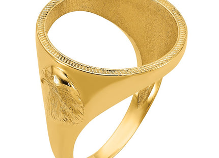 14k Yellow Gold Rings Style CR6 - Classique Jewelry Inc.