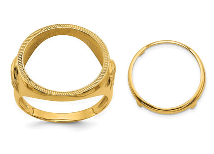 14k Yellow Gold Rings Style CR6 - Classique Jewelry Inc.