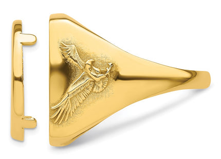 14k Yellow Gold Rings Style CR8 - Classique Jewelry Inc.