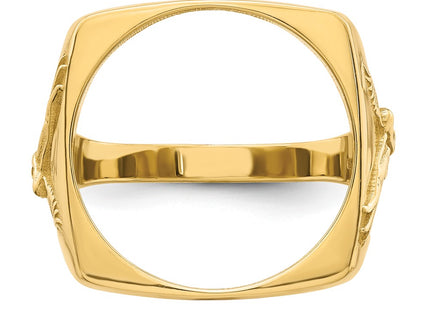 14k Yellow Gold Rings Style CR8 - Classique Jewelry Inc.
