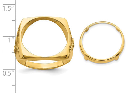14k Yellow Gold Rings Style CR8 - Classique Jewelry Inc.