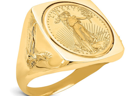 14k Yellow Gold Rings Style CR8 - Classique Jewelry Inc.