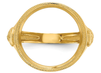 14k Yellow Gold Rings Style CR9D - Classique Jewelry Inc.