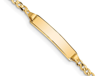 14k Yellow Gold Chain Bracelets Style CUR070ID - Classique Jewelry Inc.