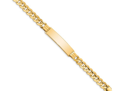 14k Yellow Gold Chain Bracelets Style CUR220ID - Classique Jewelry Inc.