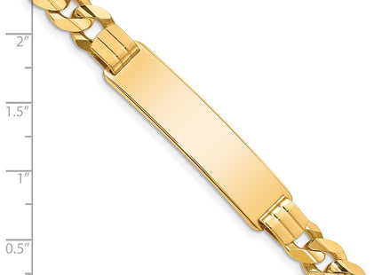 14k Yellow Gold Chain Bracelets Style CUR220ID - Classique Jewelry Inc.