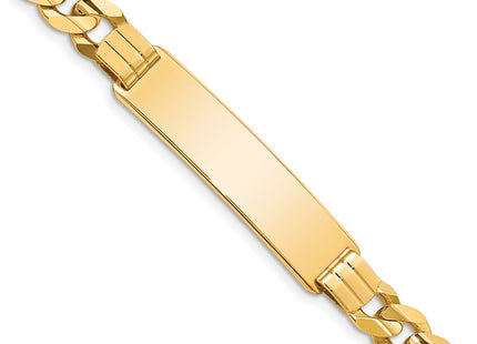 14k Yellow Gold Chain Bracelets Style CUR220ID - Classique Jewelry Inc.
