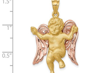 14k Two-tone Pendants Style D1 - Classique Jewelry Inc.
