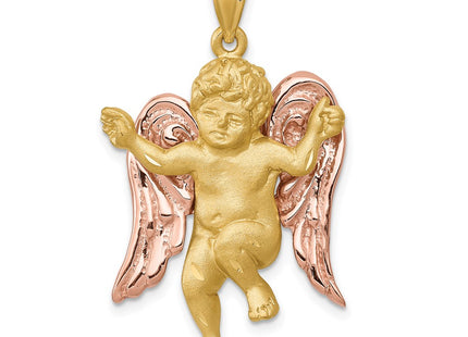 14k Two-tone Pendants Style D1 - Classique Jewelry Inc.
