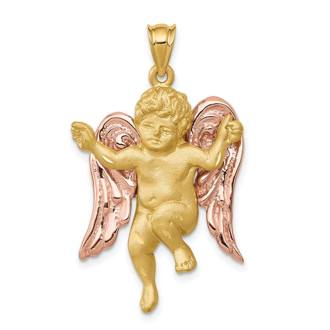 14k Two-tone Pendants Style D1 - Classique Jewelry Inc.