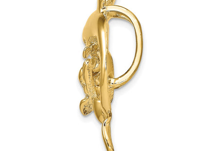 14k Yellow Gold Jewelry Style D1021 - Classique Jewelry Inc.