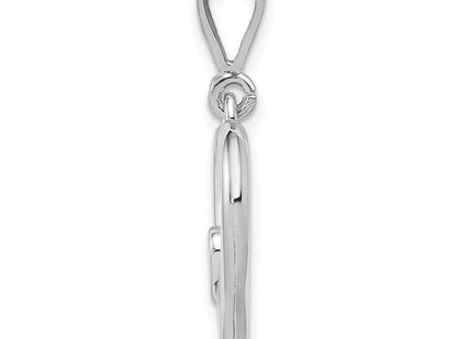 14k White Gold Pendants Style D1053 - Classique Jewelry Inc.