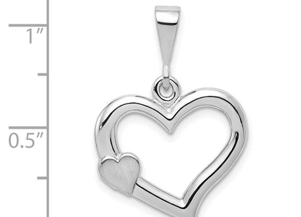 14k White Gold Pendants Style D1053 - Classique Jewelry Inc.