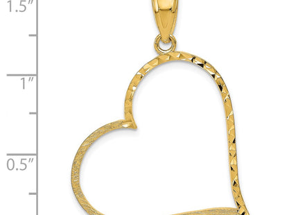 14k Yellow Gold Pendants Style D1055 - Classique Jewelry Inc.