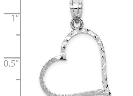 14k White Gold Pendants Style D1056 - Classique Jewelry Inc.
