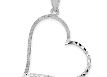 14K gold heart pendant
