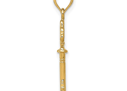 14k Yellow Gold Jewelry Style D1068 - Classique Jewelry Inc.