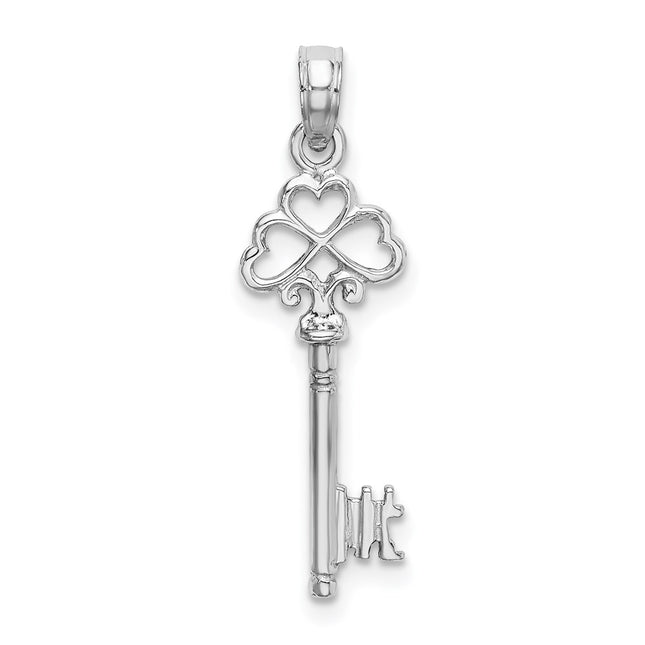 14k White Gold Jewelry Style D1068W - Classique Jewelry Inc.