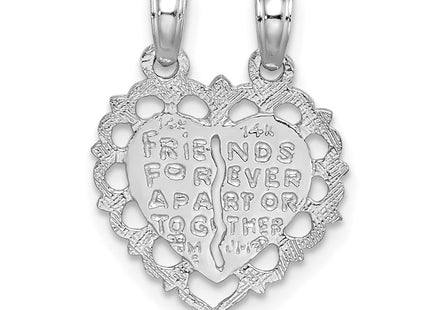 14k White Gold Jewelry Style D1097W - Classique Jewelry Inc.